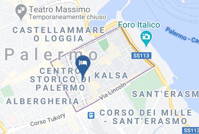 Palermo - Palazzo Corvino Maps