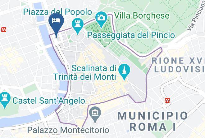 Rome - Palazzo Dama Maps