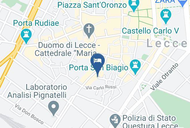 Lecce - Palazzo De Noha Lifestyle Design Hotel Maps
