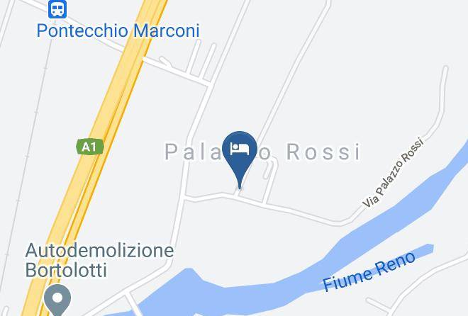 Bologna - Palazzo De Rossi Hotel Maps
