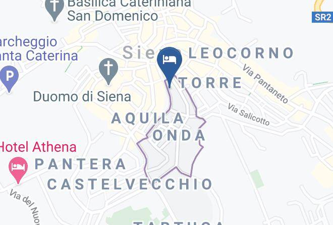 Siena - Palazzo Del Papa B&b Maps