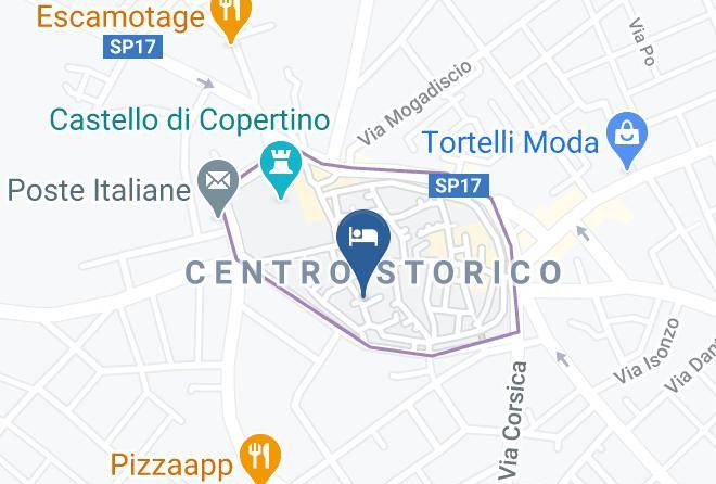 Lecce - Palazzo Del Salto Maps