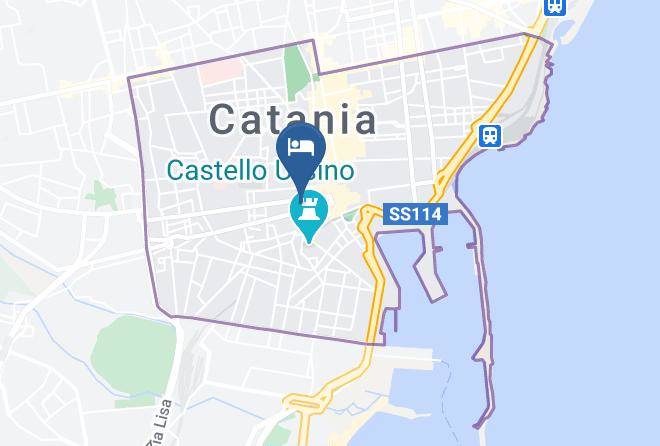 Catania - Palazzo Del Verga Maps