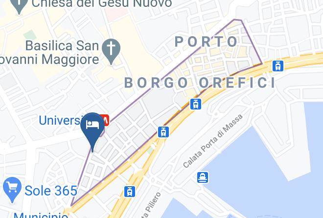 Naples - B&b Depretis19 Maps