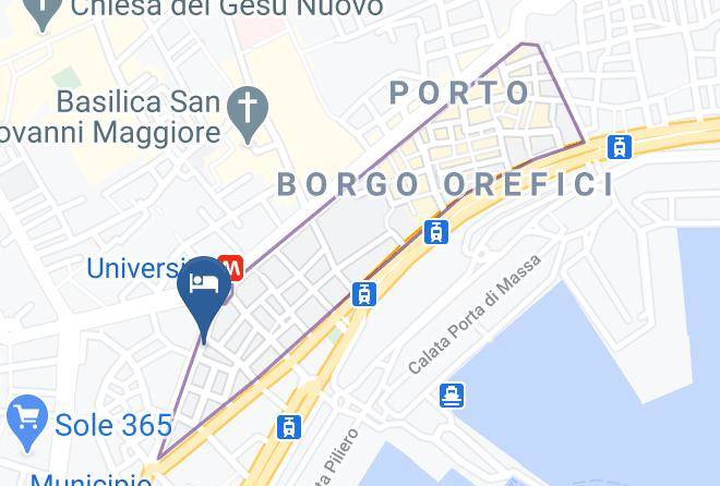 Naples - B&b Palazzo Depretis Maps