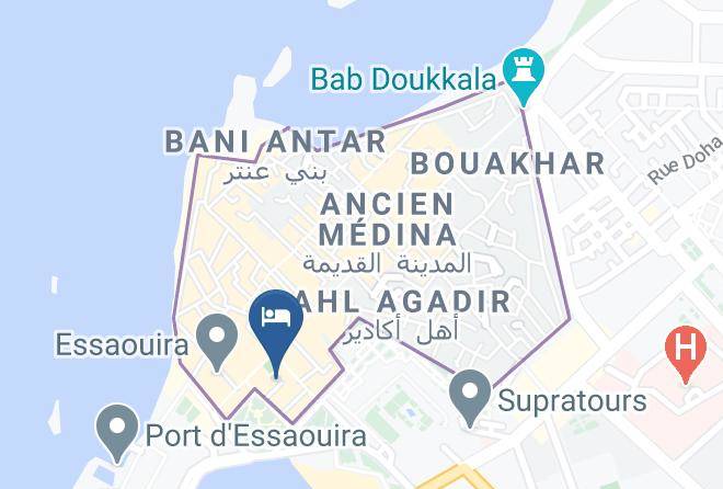 Essaouira - Palazzo Desdemona Hotel Maps