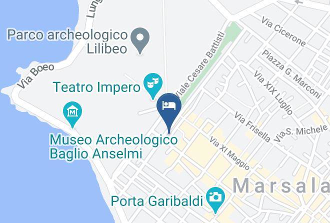 Trapani - B&b Palazzo Diaz Maps