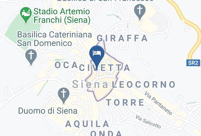 Siena - Residenza D'epoca Palazzo Fani Mignanelli Maps