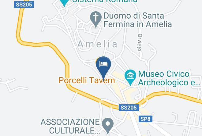 Terni - Palazzo Farrattini Maps