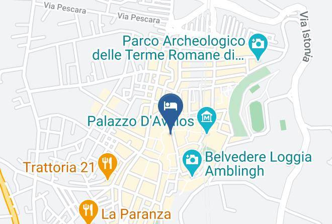 Chieti - Palazzo Florio Boutique Residence Maps
