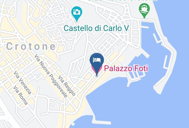 Crotone - Palazzo Foti Maps