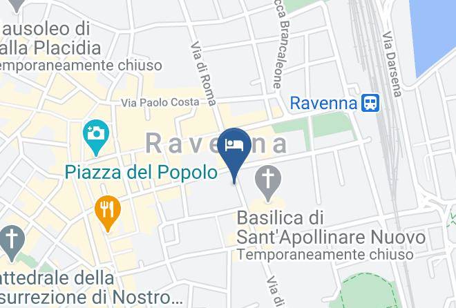 Ravenna - Ostello Palazzo Galletti Abbiosi Maps