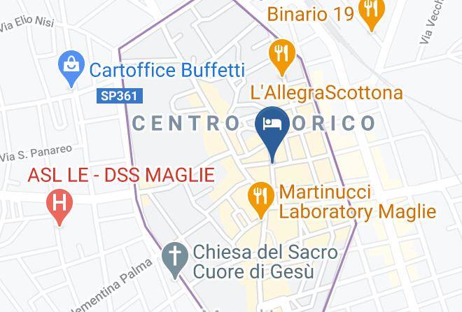 Lecce - Palazzo Garzia Maps