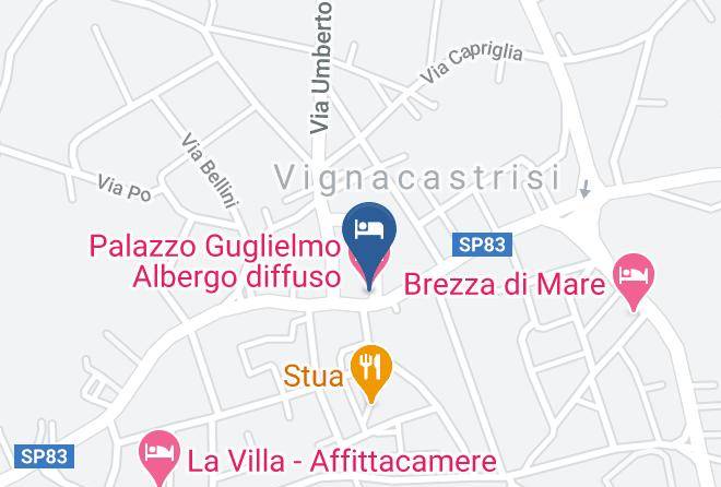 Lecce - Palazzo Guglielmo Albergo Diffuso Maps