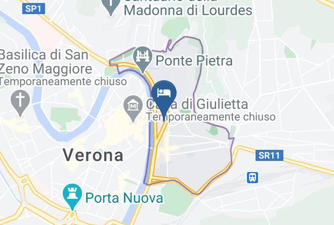 Verona - Palazzo Il Quadrifoglio Maps