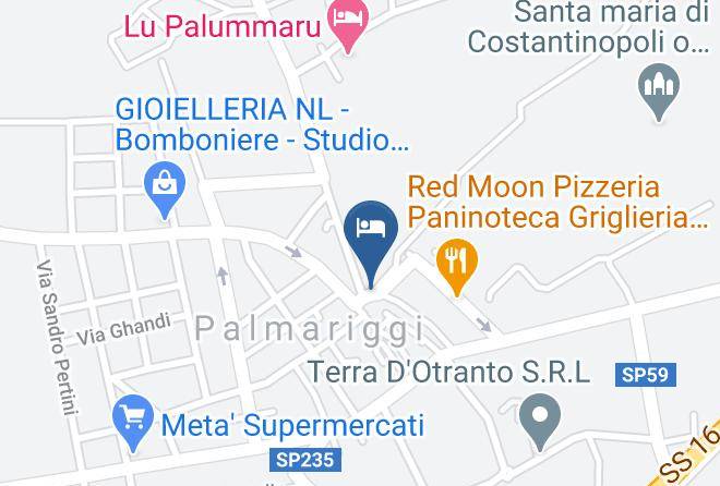 Lecce - Palazzo Megha Maps