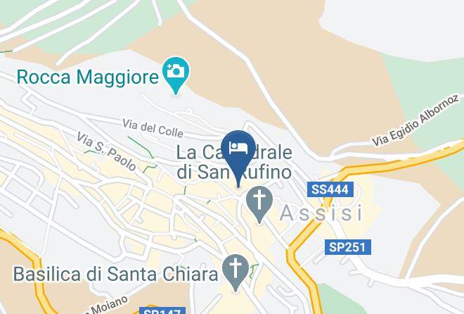 Palazzo Minciotti Assisi Map