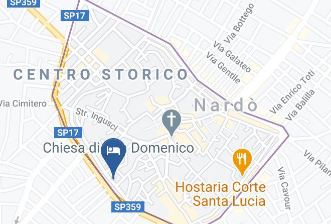 Lecce - Palazzo Muci Maps
