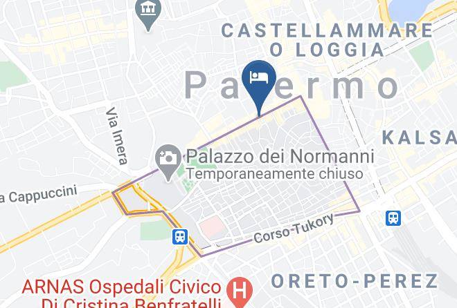 Palermo - Palazzo Natoli Boutique Hotel Maps