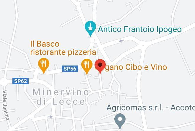 Lecce - Palazzo Nobiliare Scarciglia Maps
