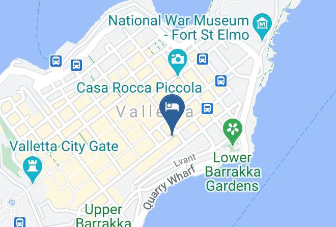 Valletta - Palazzo Paolina Boutique Hotel Maps