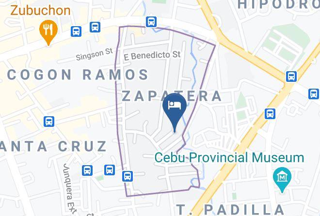 Cebu - Palazzo Pensionne 2 5 Star Maps