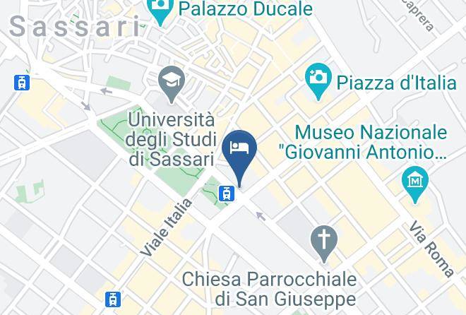 Sassari - Palazzo Pilo Maps