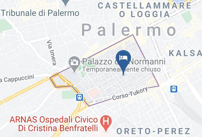 Palermo - Palazzo Prestipino Maps