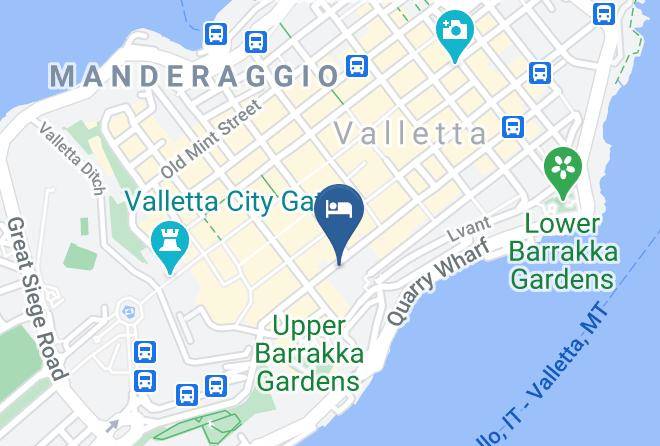 Valletta - Palazzo Prince D'orange Maps