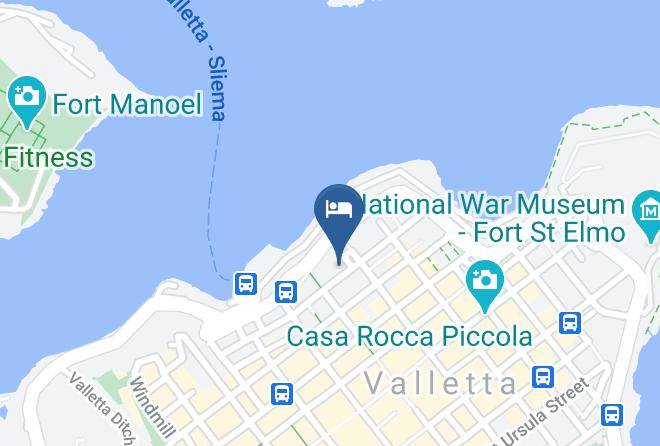 Valletta - Palazzo Prince Dorange Maps