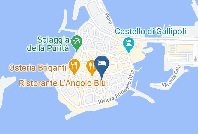 Lecce - Palazzo Rocci Bed&breakfast Maps