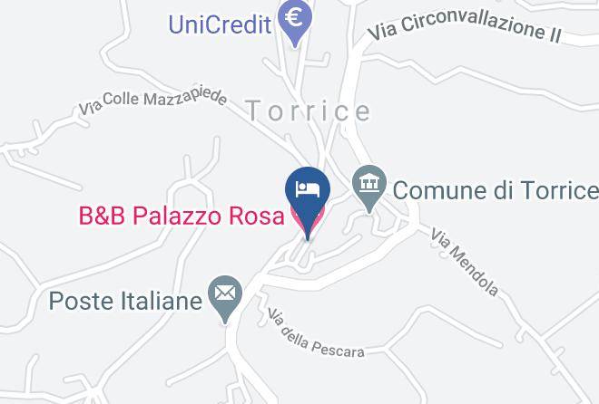 Frosinone - B&b Palazzo Rosa Maps