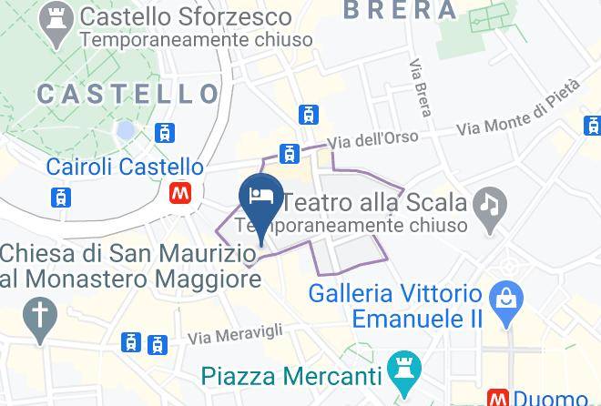 Milan - Palazzo Segreti Maps