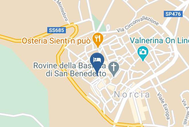Perugia - Palazzo Seneca Maps