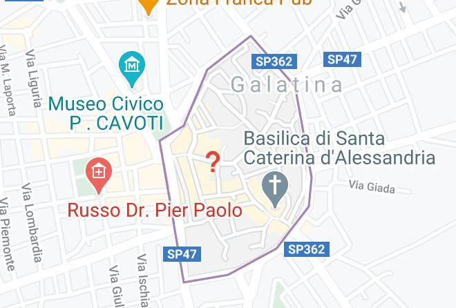 Lecce - Palazzo Taddeo Maps