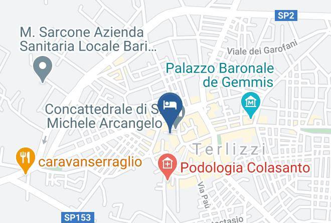 Bari - Palazzo Tauro B&b Terlizzi Maps