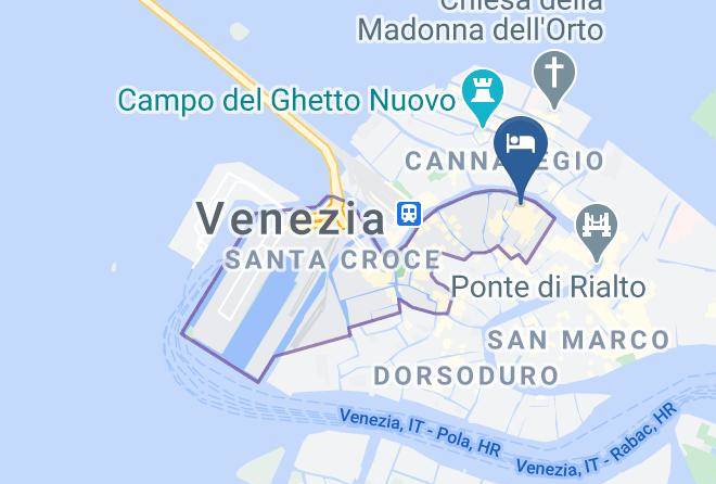 Venice - Palazzo Venart Luxury Hotel Maps