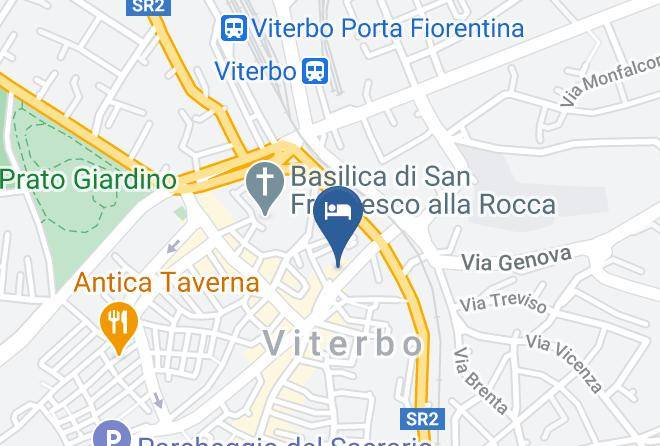 Viterbo - Palazzo Verdi B&b Maps