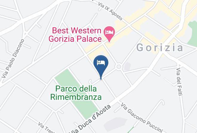 Gorizia - Palazzo Vidmar Alloggi Maps