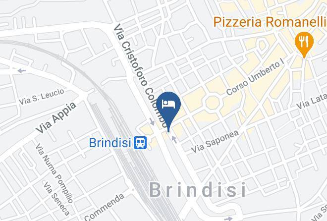 Brindisi - Palazzo Virgilio Hotel Brindisi Maps