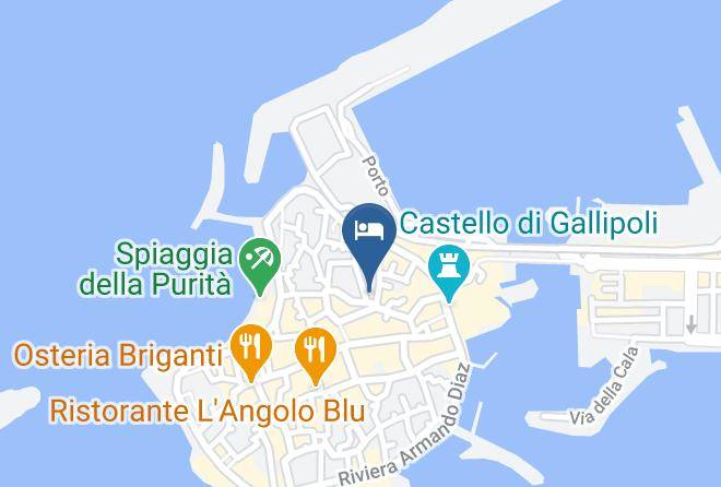 Lecce - Palazzo Zacheo Gallipoli Maps