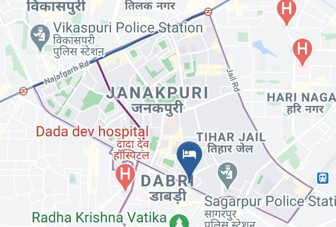 New Delhi - Palazzoinn Wedding Hall In Janakpuri Maps