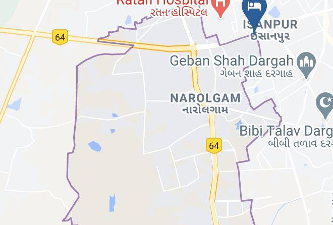 Ahmadabad - Palejar Hotel Mony Maps