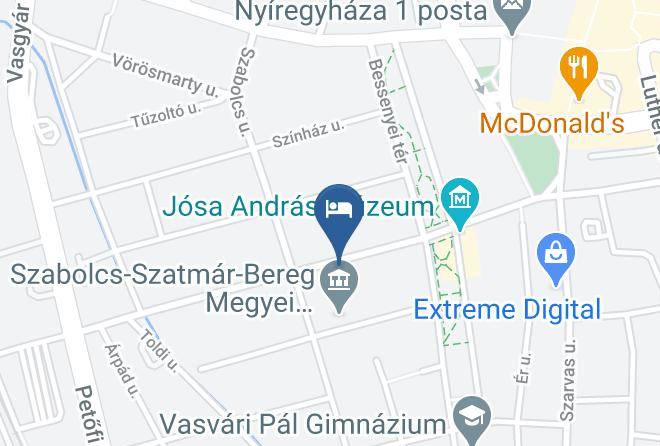 Nyiregyhaza - Palermo Panzio Nyiregyhaza Maps