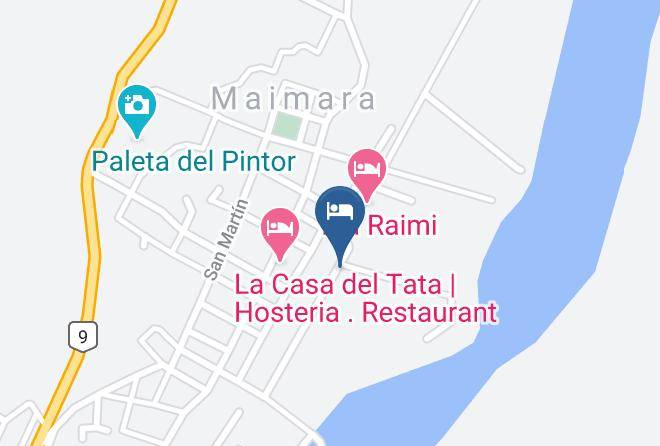 Tilcara - Paleta Del Pintor Maps