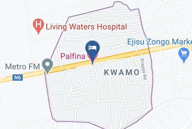 Ejisu Juaben - Palfina Hotel Maps
