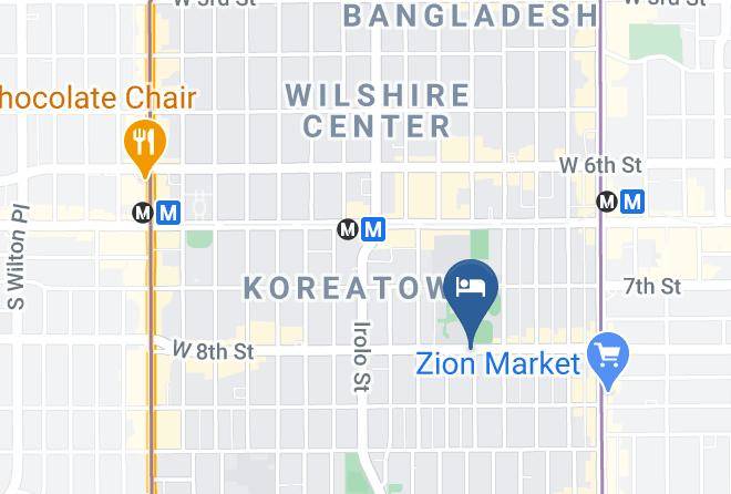Los Angeles - Palga Grand Hotel Maps