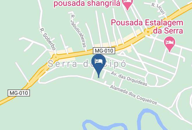 Santana Do Riacho - Palhoca Da Serra Maps