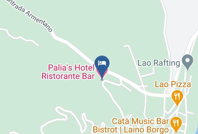 Cosenza - Palia's Hotel Ristorante Bar Maps