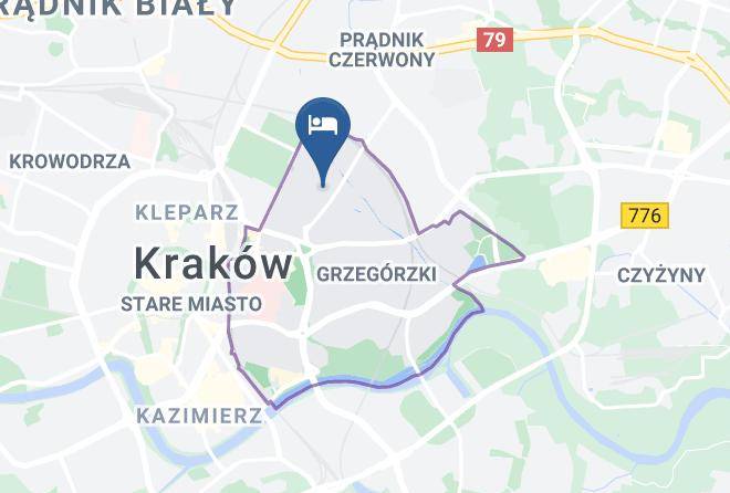 Cracow - Palinska Jolanta Pokoje Goscinne Maps
